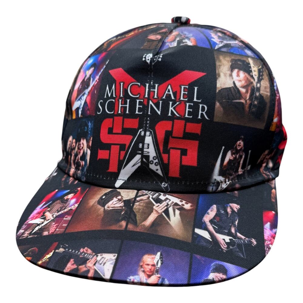 Michael Schenker Group Hat AOP Snapback Cap UFO NWOT